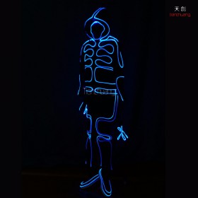 DMX 512 Programmable Led tron costume